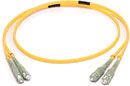 SC-SC SM DUPLEX OS2 9/125 Fibre patch cable 1.0m, yellow