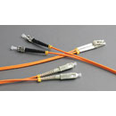 ST-LC SM DUPLEX OS2 9/125 Fibre patch cable 5.0m, yellow
